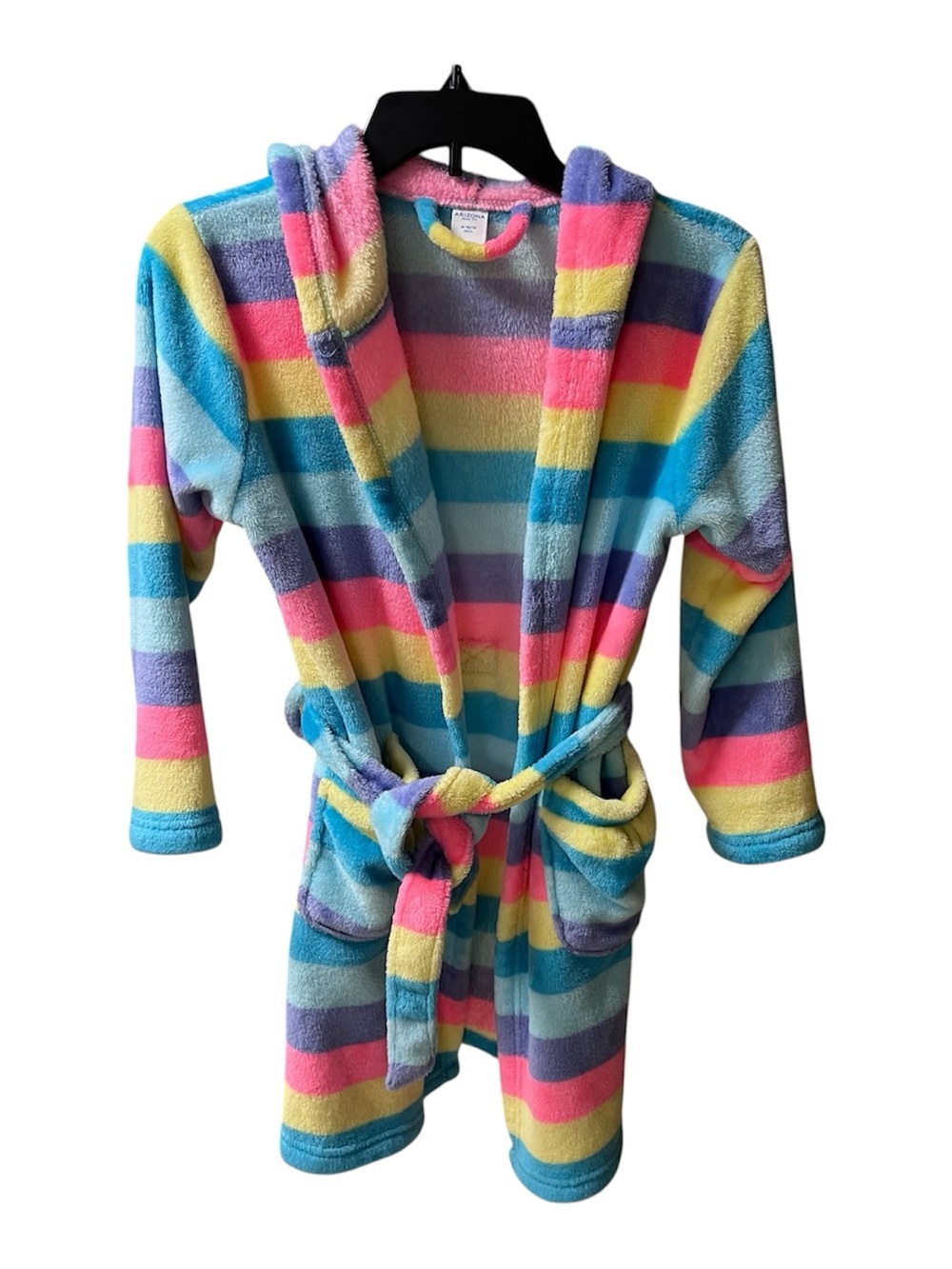 Arizona Girls Fleece Bath Ropes Sz M 10/12